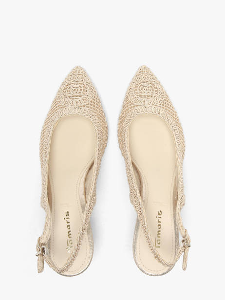 Escarpins Tamaris Or accessoires 46 vue secondaire 3