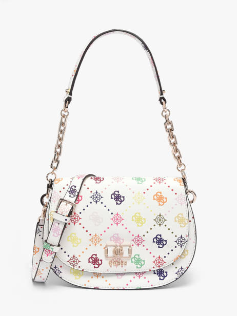 Sac Bandoulière Emelie Logo Polyester Guess Multicolore emelie logo GM992820