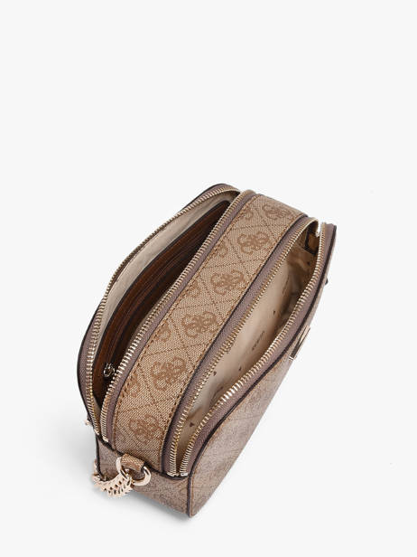 Sac Bandoulière Noelle Polyester Guess Marron noelle BG967214 vue secondaire 2