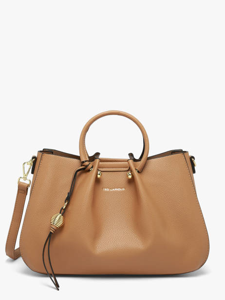 Cabas Gretel Ted lapidus Marron gretel TLAU8924