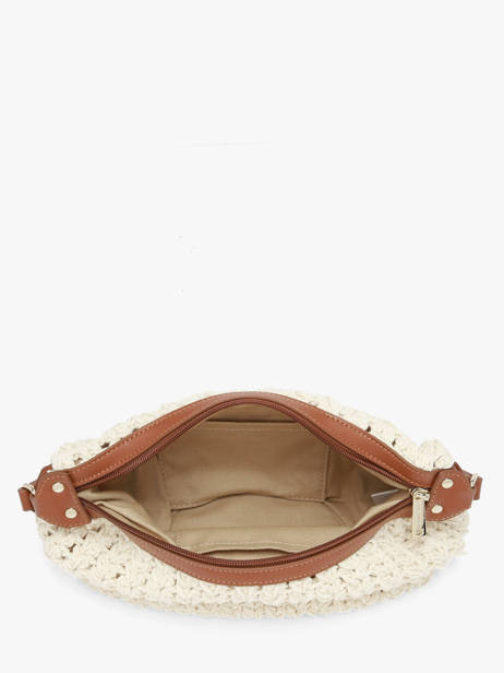 Sac Bandoulière Tresse Coton Lancaster Beige tresse coton 68 vue secondaire 3
