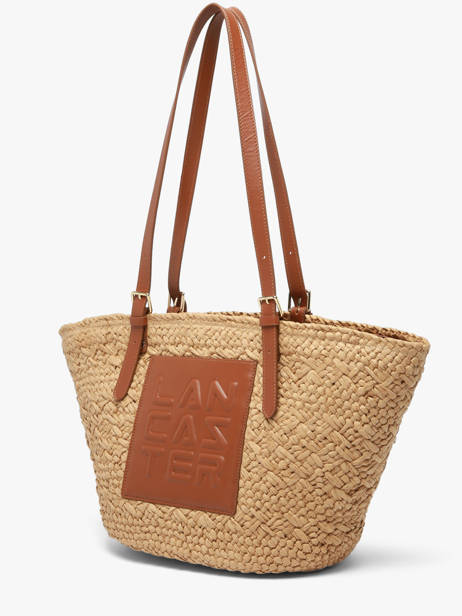 Sac Porté épaule Le Panier Lancaster Beige le panier 80 vue secondaire 1