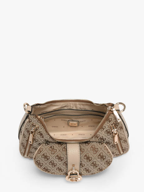 Sac Porté épaule Jessa Polyester Guess Marron jessa JG836218 vue secondaire 2