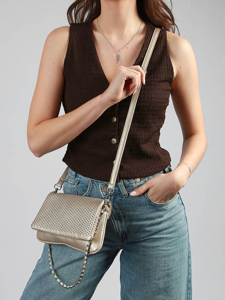 Sac Bandoulière Perle Miniprix Or perle 2501 vue secondaire 1