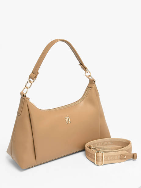 Sac Porté épaule Th Essential Polyester Tommy hilfiger Marron th essential AW18373 vue secondaire 1