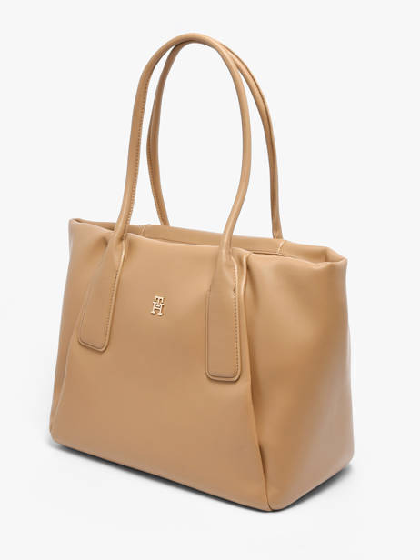 Sac Porté épaule Th Essential Polyester Tommy hilfiger Marron th essential AW18374 vue secondaire 1