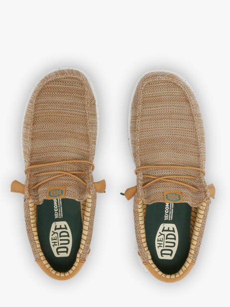 Mocassins Hey dude Marron men 41898 vue secondaire 4