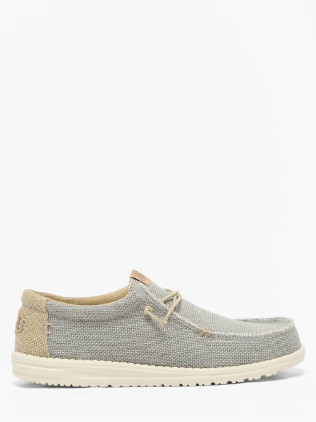 Mocassins Wally Braided Hey dude Bleu men 40003