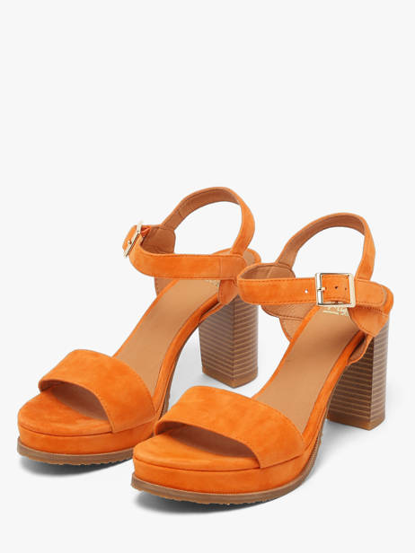 Sandales à Talon Jain En Cuir Mam'zelle Orange accessoires CSG1H03 vue secondaire 1