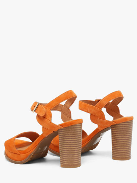 Sandales à Talon Jain En Cuir Mam'zelle Orange accessoires CSG1H03 vue secondaire 2