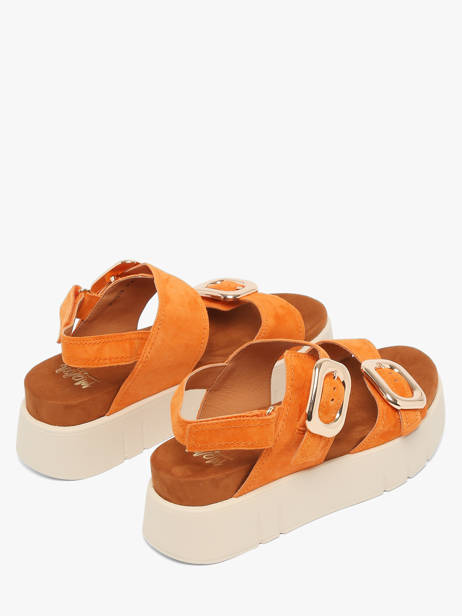 Sandales En Cuir Mam'zelle Orange accessoires CSGNQ06 vue secondaire 2