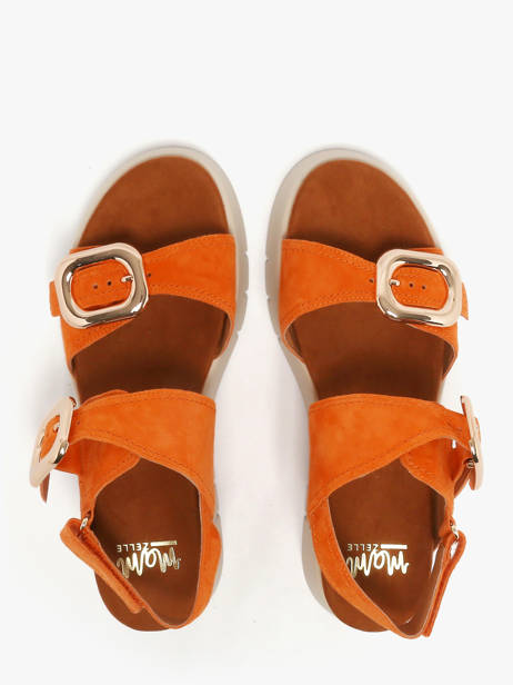 Sandales En Cuir Mam'zelle Orange accessoires CSGNQ06 vue secondaire 3