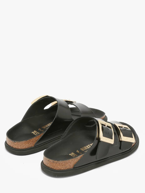 Mules En Cuir Birkenstock Noir women 1029353 vue secondaire 2