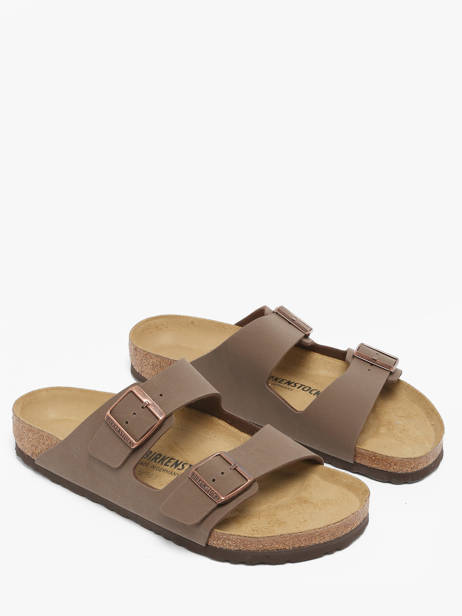 Mules Arizona Birkenstock Marron men 151181 vue secondaire 1
