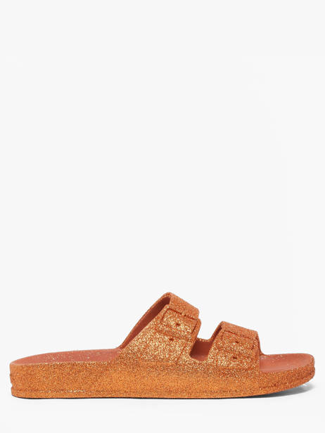 Claquettes Cacatoes Orange accessoires 1038