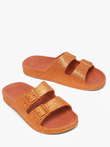 Claquettes Cacatoes Orange accessoires 1038 vue secondaire 1