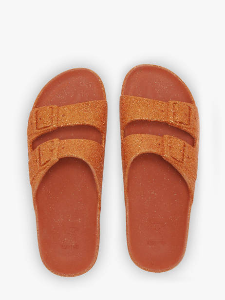 Claquettes Cacatoes Orange accessoires 1038 vue secondaire 3