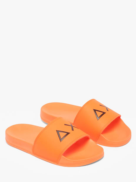 Claquettes Sun68 Orange men X3611064 vue secondaire 1