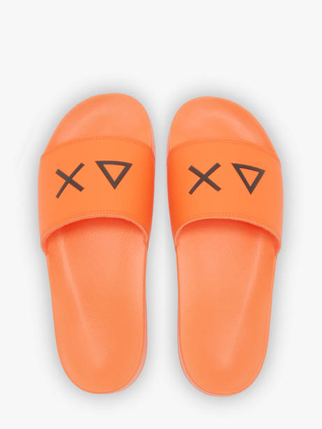 Claquettes Sun68 Orange men X3611064 vue secondaire 3