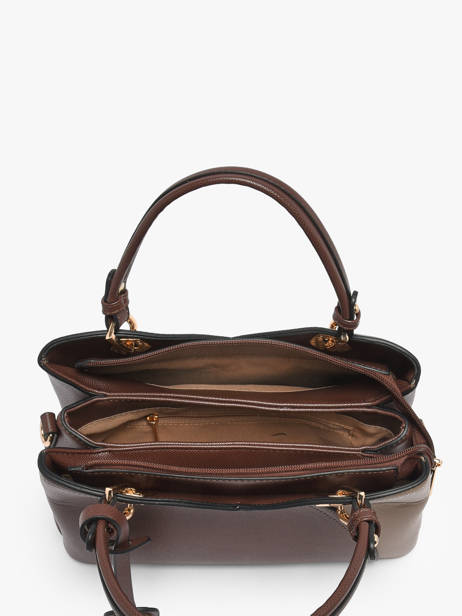 Sac Porté Main Saffiano Gallantry Marron saffiano M9431 vue secondaire 2