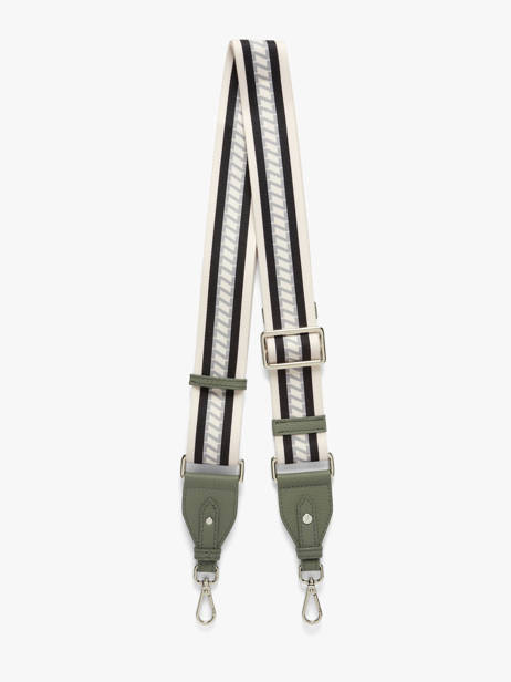 Bandoulière De Sac Signature Nathan baume Vert n strap 1