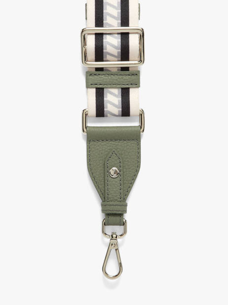 Bandoulière De Sac Signature Nathan baume Vert n strap 1 vue secondaire 1