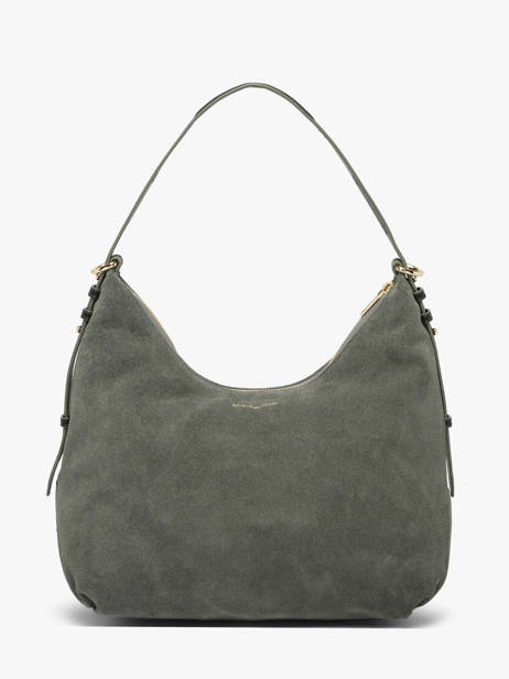 Sac Porté épaule Carrie En Cuir Daim Nathan baume Vert vogue 1 vue secondaire 5