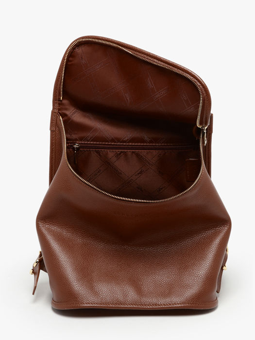 Longchamp Le foulonné Sac à dos Marron