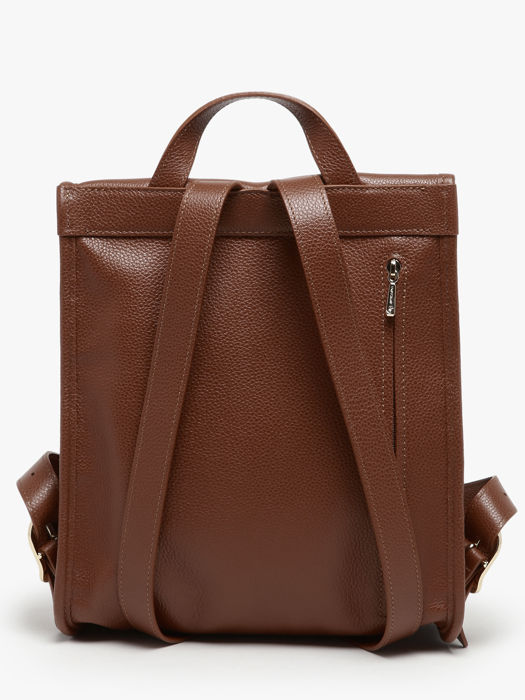Longchamp Le foulonné Sac à dos Marron