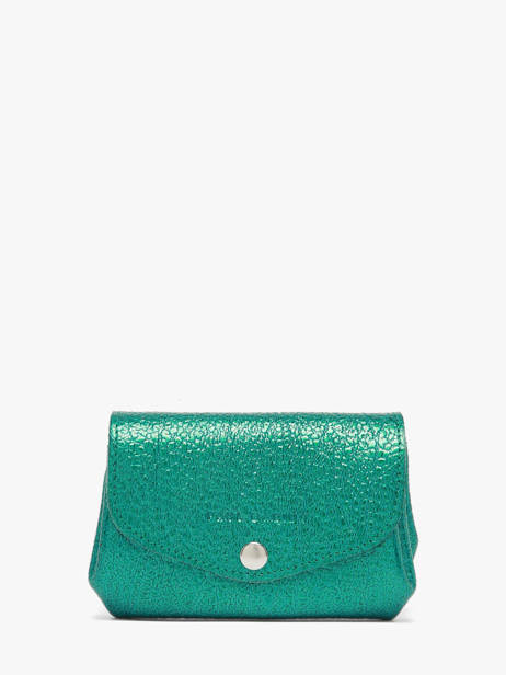 Porte-monnaie Gustave M Star Cuir Paul marius Bleu star GUSTMSTA