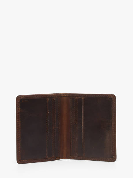 Porte-cartes Cuir Maverick Marron the original MAVTO051 vue secondaire 1