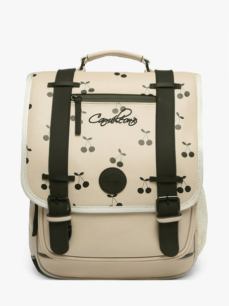 Sac à Dos 2 Compartiments Cameleon Beige vintage north PBVWSD39