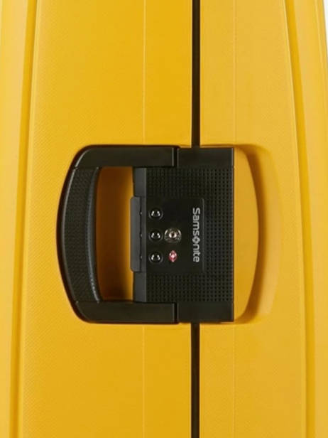 Valise Rigide S'cure Samsonite Jaune s'cure 10U001 vue secondaire 1
