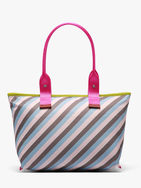 Sac Porté épaule A4 Lancel Plage Lancel Multicolore lancel plage  A14193 vue secondaire 5