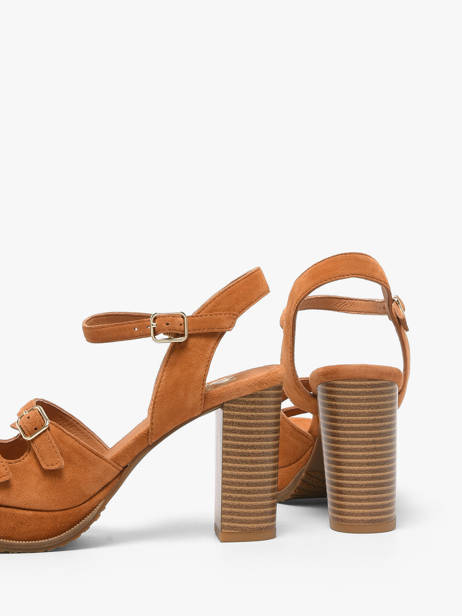 Escarpins Jouta En Cuir Mam'zelle Orange accessoires CSG1H31 vue secondaire 2