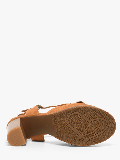Escarpins Jouta En Cuir Mam'zelle Orange accessoires CSG1H31 vue secondaire 4