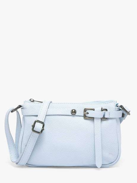 Sac Bandoulière Caviar Cuir Milano Bleu caviar G1421N vue secondaire 1