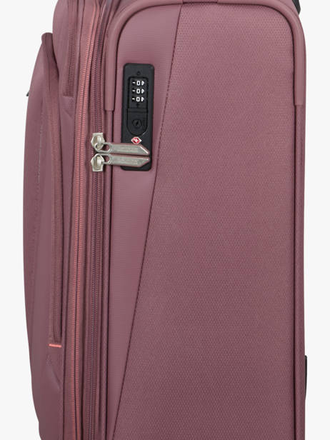 Valise Cabine Extensible American tourister Violet wanderlite 158076 vue secondaire 1