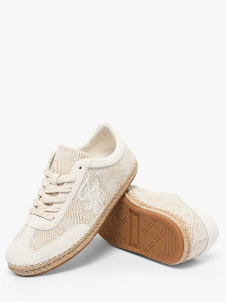 Espadrilles En Cuir Tommy hilfiger Beige accessoires 91080GH vue secondaire 2