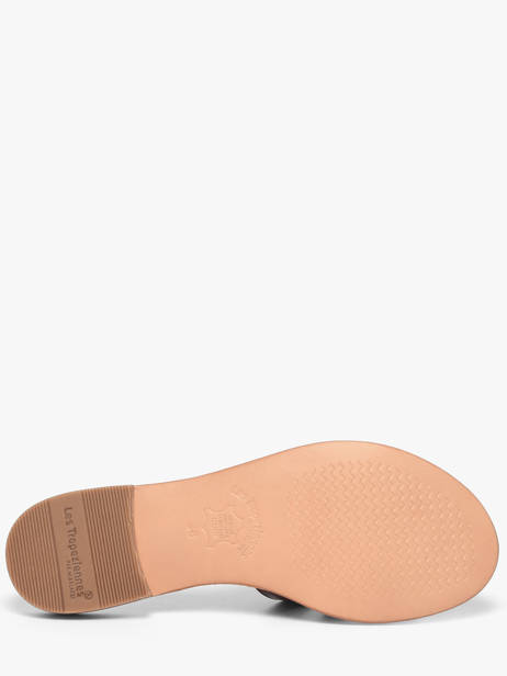 Mules Damia En Cuir Les tropeziennes Marron accessoires DAMIA vue secondaire 4