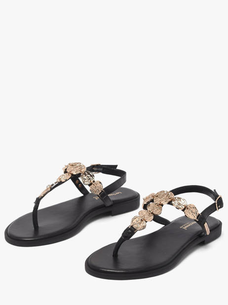 Nu-pieds En Cuir Les tropeziennes Noir accessoires ORTEGA vue secondaire 1