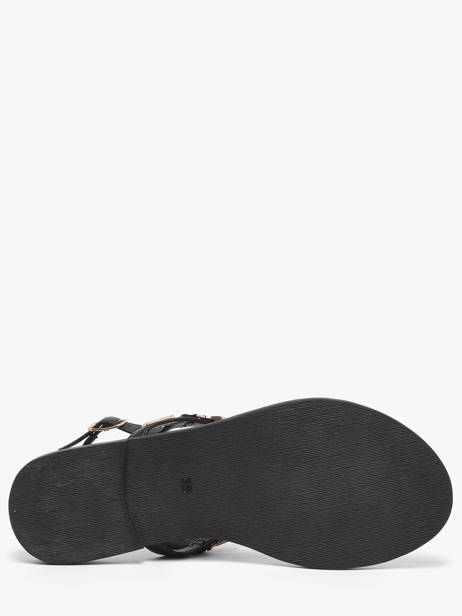 Nu-pieds En Cuir Les tropeziennes Noir accessoires ORTEGA vue secondaire 4