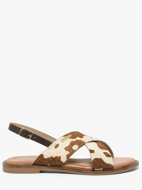 Nu-pieds En Cuir Les tropeziennes Blanc accessoires DOAPO
