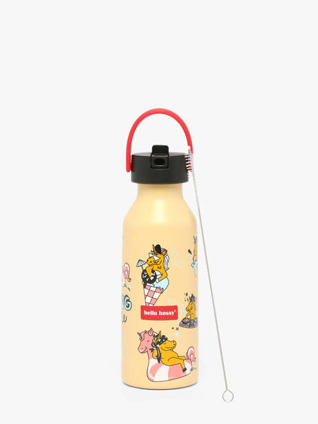 Gourde Enfant 500 Ml Hello hossy Jaune cool kids 500M vue secondaire 2