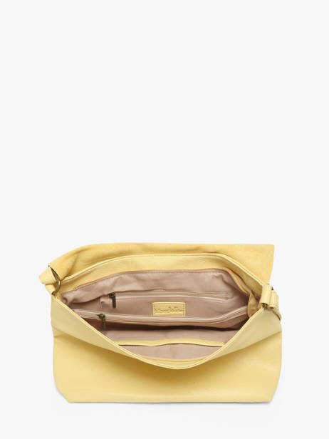 Sac Bandoulière Soft Miniprix Jaune soft MD5231 vue secondaire 2