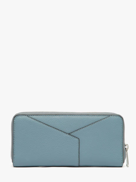Portefeuille Enveloppe Cuir Lancel Bleu enveloppe A13711 vue secondaire 2