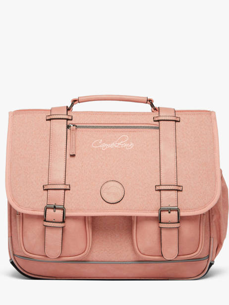 Cartable 3 Compartiments Cameleon Rose vintage color VIC-CA41