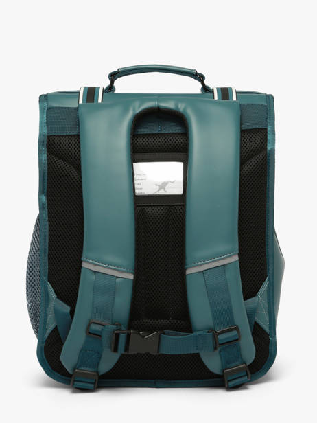 Sac à Dos Vintage North 2 Compartiments Cameleon Bleu vintage north SD39 vue secondaire 3