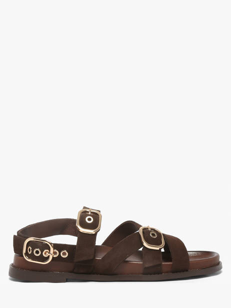 Sandales En Cuir Inuovo Marron accessoires 51006SMN