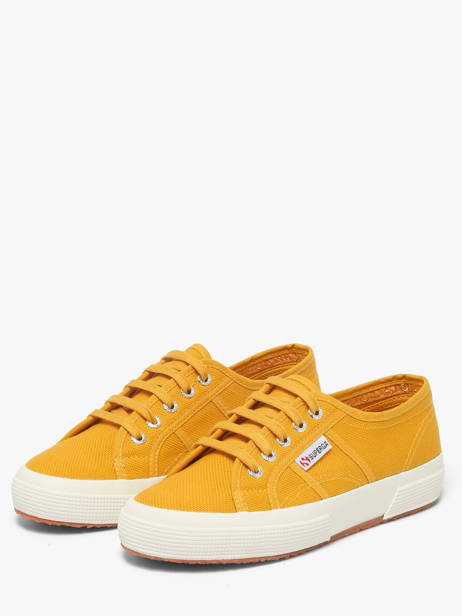 Sneakers Superga Jaune accessoires 10AYS vue secondaire 1